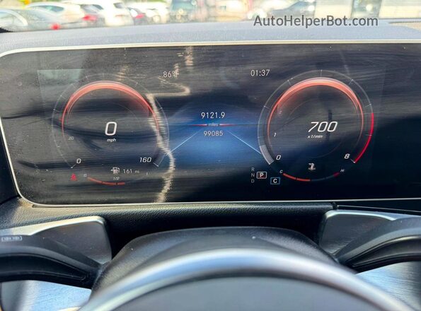 W1N4M4HB3MW092722 2021 MERCEDES-BENZ GLB-CLASS Silver Vista del salpicadero