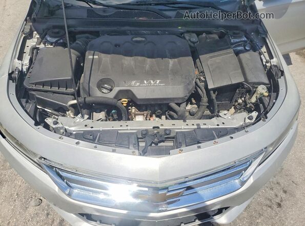 2G1105S33H9190671 2017 CHEVROLET IMPALA Silver ძრავის განყოფილების ხედი