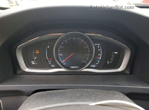 YV140MEK4G1307267 2016 VOLVO V60 Gray 