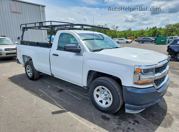 1GCNCNEH3GZ301599 2016 CHEVROLET SILVERADO White Widok z przodu