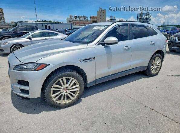 SADCK2BV1HA490048 2017 JAGUAR F-PACE Silver Tył lewy