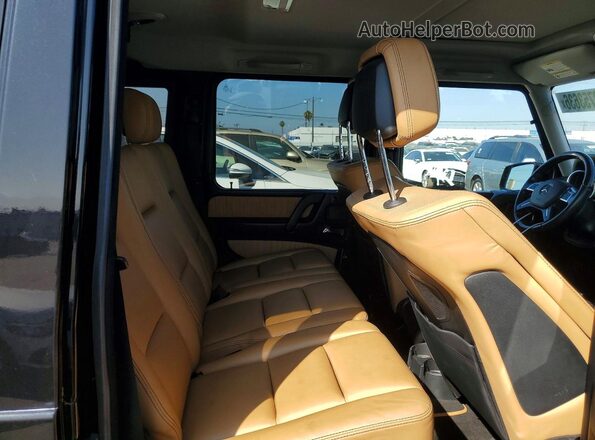 WDCYC3KH1JX287155 2018 MERCEDES-BENZ G-CLASS Black Vista del compartimento del motor
