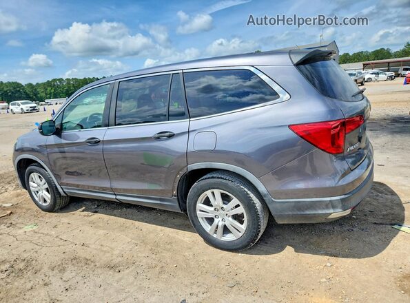 5FNYF5H19HB003052 2017 HONDA PILOT Gray 