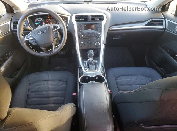 3FA6P0H79GR207333 2016 FORD FUSION Gray Widok zestawu wskaźników
