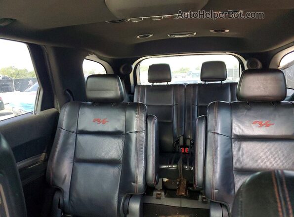 1C4SDHCT7GC440663 2016 DODGE DURANGO Черный Вид задней части салона