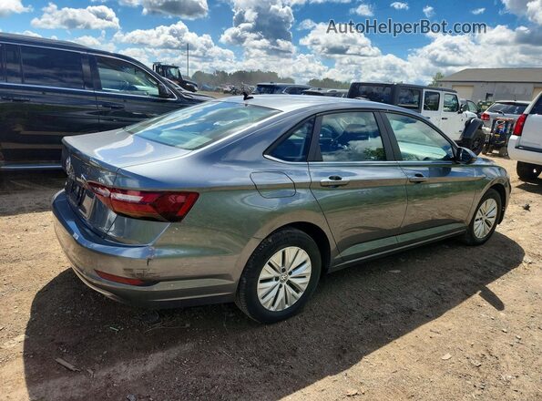 3VWC57BU1KM045405 2019 VOLKSWAGEN JETTA Gray Delantero derecho