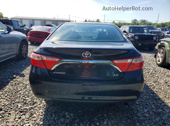 4T1BF1FK3HU303540 2017 TOYOTA CAMRY Black წინა სალონის ხედი