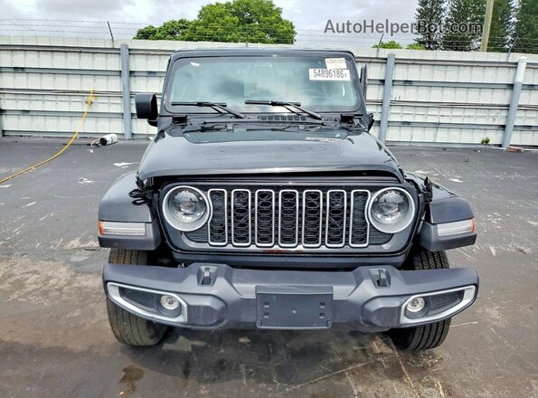 1C4PJXEN8SW644242 2025 JEEP WRANGLER Черный Вид сзади