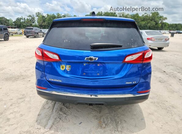 3GNAXUEV6KS536773 2019 CHEVROLET EQUINOX Blue Front interior view