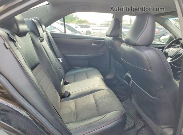 4T1BF1FK6HU314497 2017 TOYOTA CAMRY Black Vista interior trasera
