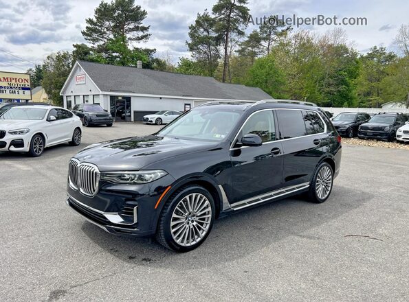 5UXCW2C06M9F67044 2021 BMW X7 Black Задня ліва чверть
