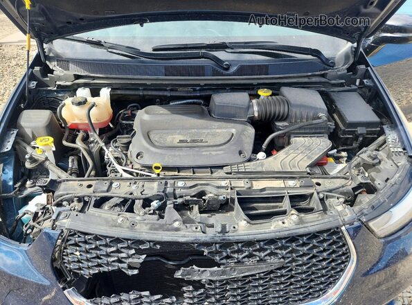 2C4RC1BG9SR509561 2025 CHRYSLER PACIFICA Blue VIN կոդի պիտակի տեսք