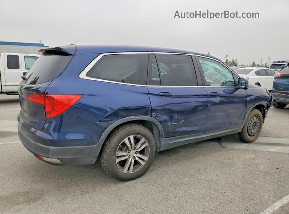 5FNYF5H39GB014133 2016 HONDA PILOT Синий Передняя правая четверть