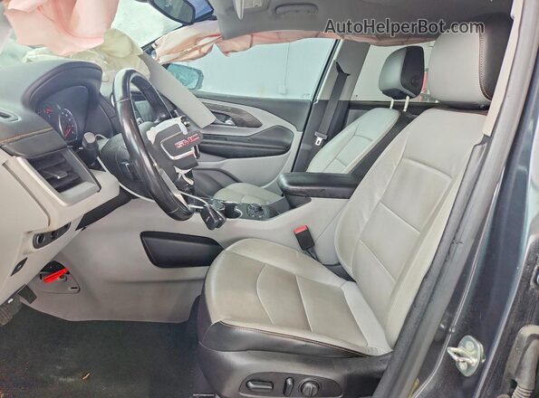3GKALPEX6JL201596 2018 GMC TERRAIN Charcoal Առջևի վահանակի տեսք