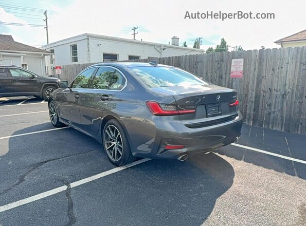 3MW5R7J02L8B39234 2020 BMW 3 SERIES Gray Przód prawy