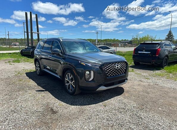 KM8R3DHE5MU213008 2021 HYUNDAI PALISADE Серый Задняя левая четверть