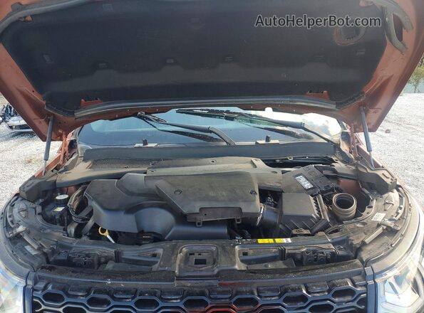 SALCL2FX7MH883423 2021 LAND ROVER DISCOVERY Orange VIN կոդի պիտակի տեսք