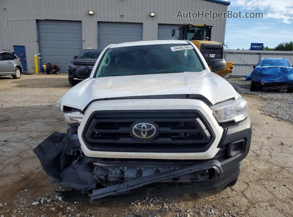 3TYRX5GN4PT083929 2023 TOYOTA TACOMA White Вид ззаду