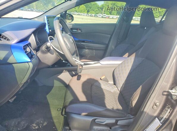 JTNKHMBX6L1077128 2020 TOYOTA C-HR Gray Dashboard view