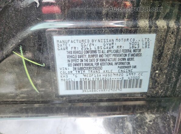 3N1AB8CVXRY290290 2024 NISSAN SENTRA Black 
