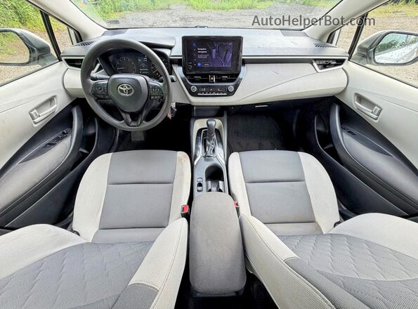 JTDB4MEE9R3016346 2024 TOYOTA COROLLA White უკანა სავარძლების ხედი