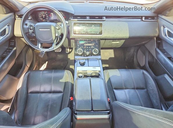 SALYL2RV3JA750310 2018 LAND ROVER RANGE Угольный Вид щитка приборов