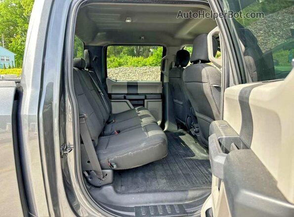 1FTEW1E59KFC43322 2019 FORD F150 Черный Вид задних сидений