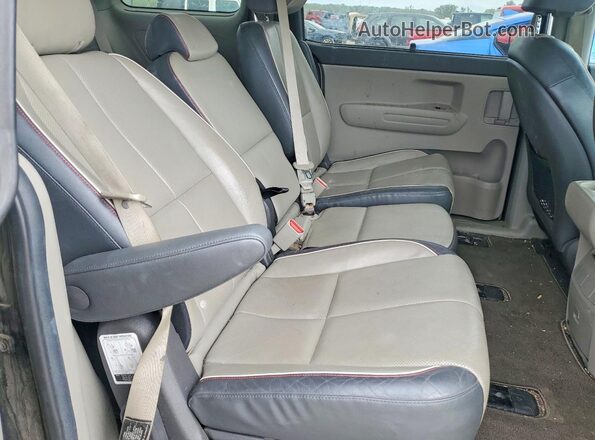 KNDMB5C11J6398637 2018 KIA SEDONA Black Вид підкапотного простору