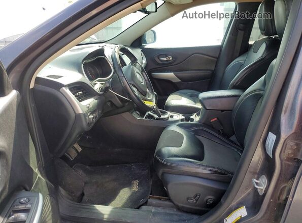 1C4PJLLB4JD509870 2018 JEEP CHEROKEE Black Առջևի վահանակի տեսք