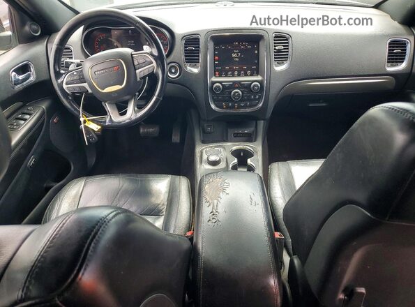 1C4RDHDG6GC374073 2016 DODGE DURANGO Gray Widok zestawu wskaźników