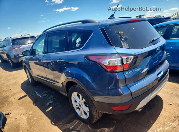 1FMCU0GD4JUA80693 2018 FORD ESCAPE Blue Tył prawy