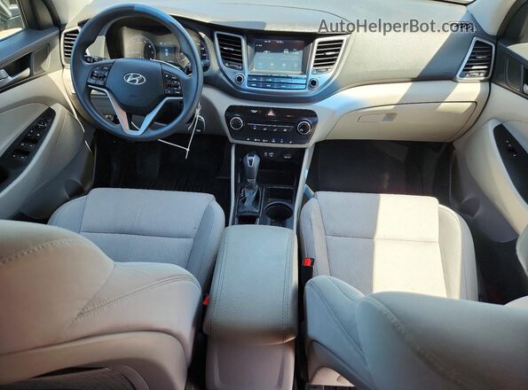 KM8J3CA42JU607697 2018 HYUNDAI UK Черный Вид щитка приборов