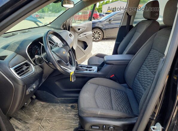 2GNAXTEX2J6343321 2018 CHEVROLET EQUINOX Черный Вид панели приборов
