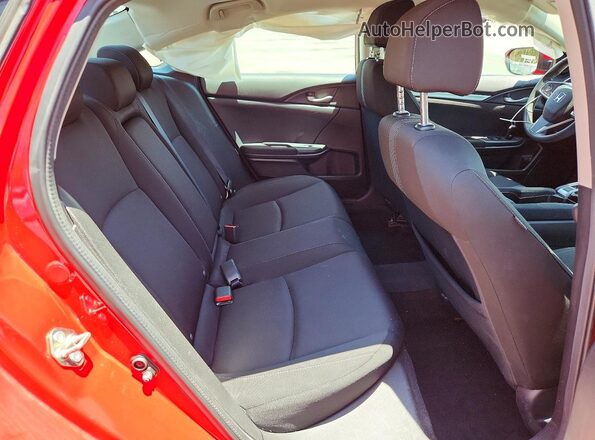 2HGFC2F76GH527632 2016 HONDA CIVIC Red Вид задньої частини салону