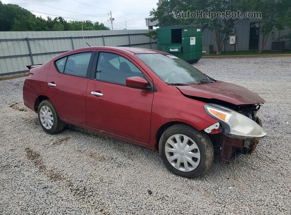 3N1CN7AP2HL872796 2017 NISSAN VERSA Red 