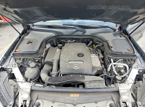 WDC0G4JB9HF172775 2017 MERCEDES-BENZ GLC-CLASS Gray Vista de la etiqueta del VIN
