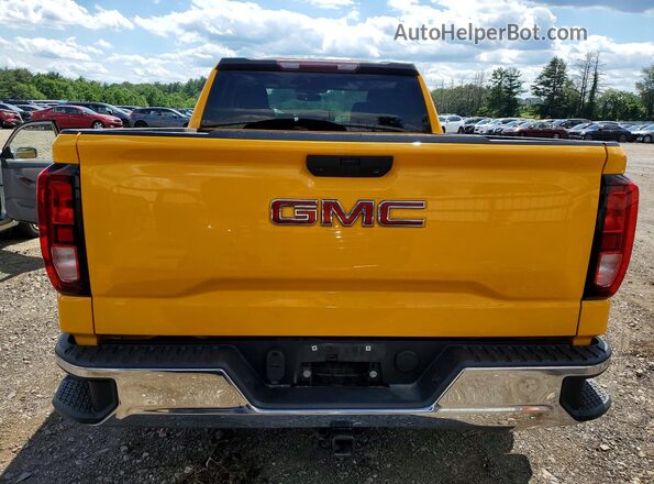 1GTR8AEK7MZ215215 2021 GMC SIERRA Yellow Vista interior delantera