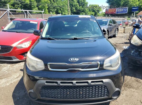 KNDJN2A26G7239331 2016 KIA SOUL Black Հետևի տեսք