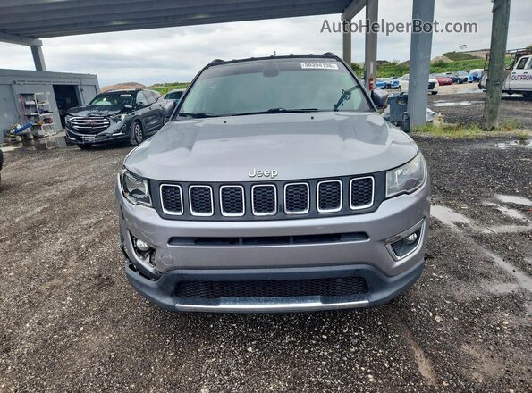 3C4NJCCB4KT711322 2019 JEEP COMPASS Silver Հետևի տեսք
