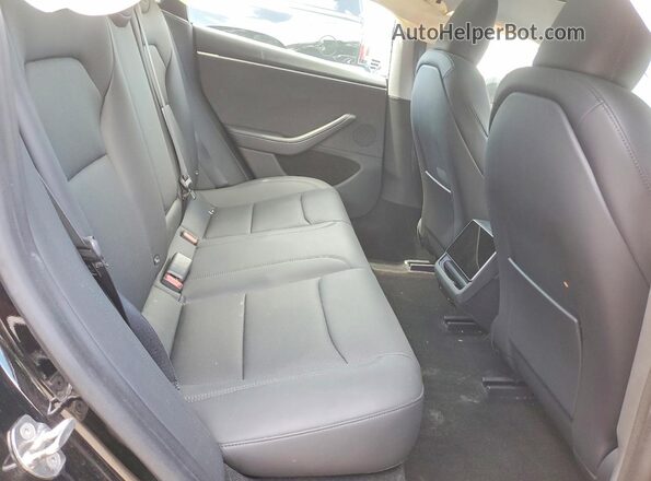 5YJ3E1EB5RF735425 2024 TESLA MODEL Черный Вид задней части салона