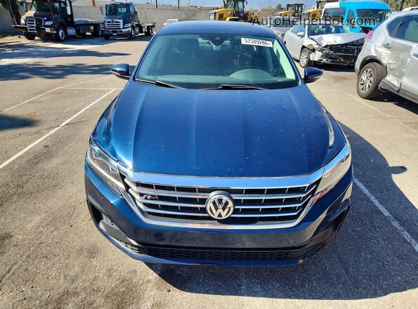 1VWMA7A3XLC016920 2020 VOLKSWAGEN PASSAT Blue Vista trasera