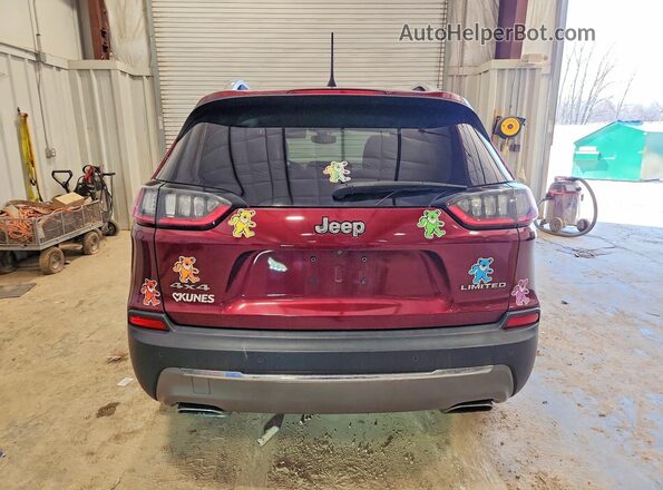1C4PJMDN4KD236574 2019 JEEP CHEROKEE Красный 