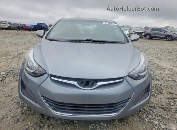 5NPDH4AE0GH686355 2016 HYUNDAI ELANTRA Gray 