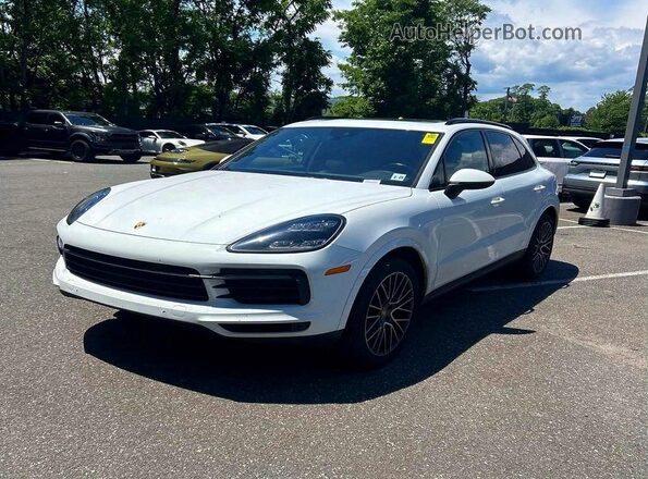 WP1AA2AY1LDA03762 2020 PORSCHE CAYENNE White Trasero derecho
