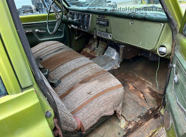 CCE262F161542 1972 CHEVROLET SUBURBAN Green Вид ззаду