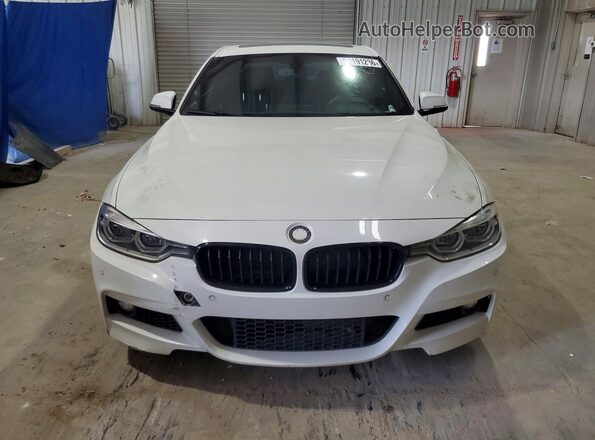WBA8B7C32HA190091 2017 BMW 3 SERIES Белый Вид сзади