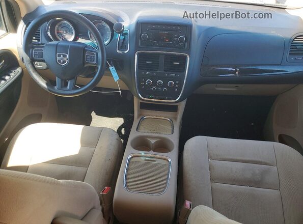 2C4RDGCGXGR380655 2016 DODGE CARAVAN Gray Widok zestawu wskaźników