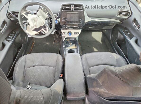 JTDKBRFU4J3073468 2018 TOYOTA PRIUS Gray 