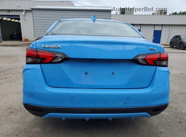 3N1CN8EV6ML826381 2021 NISSAN VERSA Blue Սալոնի դիմացի տեսք