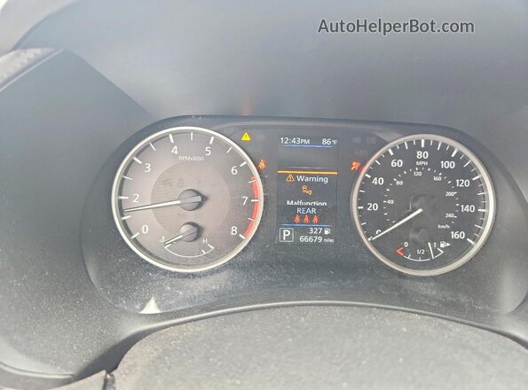 3N1AB8BV7PY323356 2023 NISSAN SENTRA Серебряный Вид задних сидений